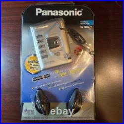 NEW! VINTAGE! Panasonic Stereo Radio/Cassette Player Metal Body Remote Control