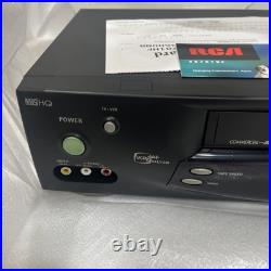 NEW WithO BOX RCA VR710HF VHS VCR Video Cassette Recorder Deadstock Vintage