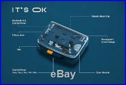 NINM Lab IT'S OK Bluetooth 5.0 Vintage Cassette Tape Player & Recorder CLOUD