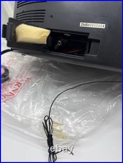 NOB Vintage Zenith ZG320M AM/FM Stereo Clock Radio Cassette Recorder Dual Alarm