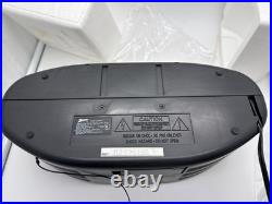 NOB Vintage Zenith ZG320M AM/FM Stereo Clock Radio Cassette Recorder Dual Alarm