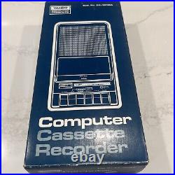 NOS VTG Radio Shack Tandy CCR-81 Computer Cassette Tape Recorder Model 26-1208A