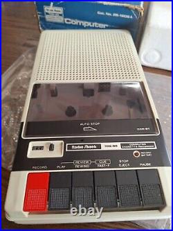 NOS VTG Radio Shack Tandy CCR-81 Computer Cassette Tape Recorder Model 26-1208A