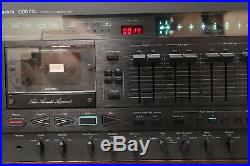 Nakamichi 1000ZXL Cassette Deck Black Vintage Audio Recorder #01985 From Japan