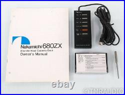 Nakamichi 680ZX Vintage Tape Recorder / Cassette Deck Auto Azimuth Remote