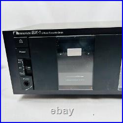 Nakamichi BX-1 Stereo Cassette Deck Recorder 2-Head Black Japan VTG WORKS -READ