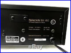 Nakamichi BX-150 Vintage 2-Head HI-FI Cassette Tape Player Recorder, WORKING