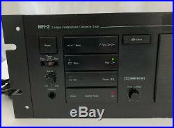 Nakamichi MR-2 Vintage Audiophile Cassette Tape Player Recorder Read Description