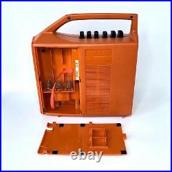 National Panasonic RQ-224S Boombox Cassette Player Recorder Retro Vintage Orange
