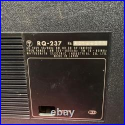 National Panasonic RQ-237 Radio Cassette Recorder Vintage Retro 1972 Fully Works