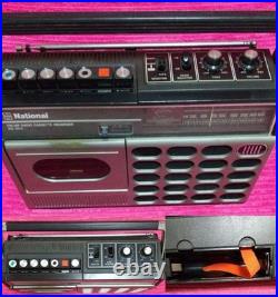 National Panasonic RQ-544 Radio Cassette Recorder 100V 50/60Hz Vintage Japan