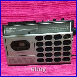 National Panasonic RQ-544 Vintage Cassette Recorder Portable Tape Player Used