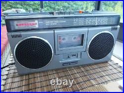 National Panasonic Rq-4050fd Boombox Vintage 1978 Radio Cassette Recorder