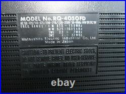 National Panasonic Rq-4050fd Boombox Vintage 1978 Radio Cassette Recorder