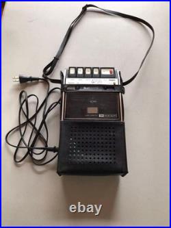 National RQ-413 Cassette Tape Recorder Portable Player Working Vintage Japan