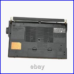 National RQ-538 FM AM Radio Cassette Recorder Boombox Vintage Fully Functional