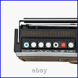 National RQ-538 FM AM Radio Cassette Recorder Boombox Vintage Fully Functional