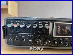 National RS-4400 Vintage Stereo Cassette Recorder AM FM Radio Tested VU