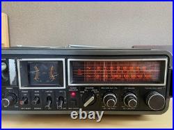 National RS-4400 Vintage Stereo Cassette Recorder AM FM Radio Tested VU
