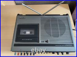 National RS-4400 Vintage Stereo Cassette Recorder AM FM Radio Tested VU
