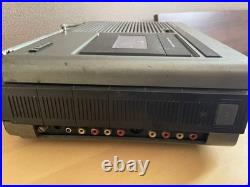 National RS-4400 Vintage Stereo Cassette Recorder AM FM Radio Tested VU
