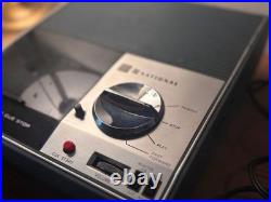National RV-2301 Vintage Desktop Cassette Player Recorder Working 1970s Japan