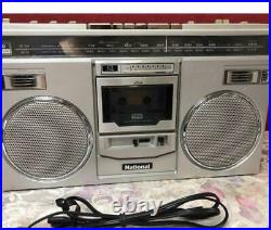 National RX-5100 FM / AM radio stereo cassette recorder Vintage Boombox