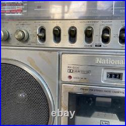 National RX-5500 AM FM Cassette Player Vintage Boombox Audio System JUNK