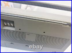 National RX-5650 Boombox FM/AM Stereo Radio Cassette Recorder Japan VTG AS-IS