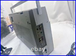 National RX-5650 Boombox FM/AM Stereo Radio Cassette Recorder Japan VTG AS-IS