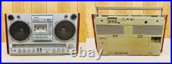 National RX-7000 Vintage Stereo Radio Cassette Recorder Boombox For Parts Repair