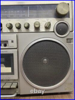 National Vintage RX-5500 AM FM Stereo Radio Cassette Recorder Used From Japan