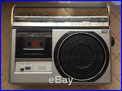 New Boxed Vintage Aiwa TPR-175 Radio Cassette Recorder Ghetto Blaster