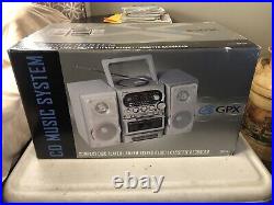 New Old Stock GPX Q916 PORTABLE STEREO CASSETTE TAPE RECORDER Vintage Boom Box