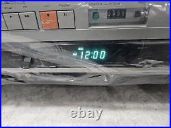 New Open Box Rare Vintage KENWOOD KV-901 VHS VIDEO CASSETTE RECORDER Top Loader New Open Box Rare Vintage KENWOOD KV-901 VHS VIDEO CASSETTE RECORDER Top Loader
