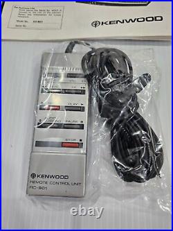 New Open Box Rare Vintage KENWOOD KV-901 VHS VIDEO CASSETTE RECORDER Top Loader New Open Box Rare Vintage KENWOOD KV-901 VHS VIDEO CASSETTE RECORDER Top Loader