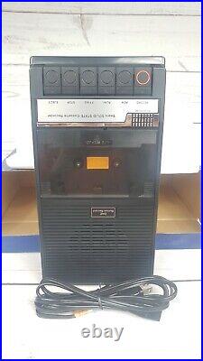 New Vintage Portable Sears Cassette Player Recorder 6121613 Rare Free Shipping