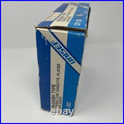 New Vintage Unisef Cr-20 In Dash Cassette Player Radio Uninstalled