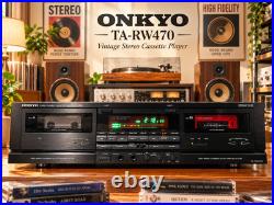 ONKYO TA-RW470? RaRe? Vintage Stereo Cassette Player