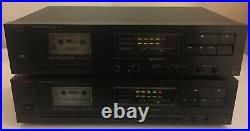 One vintage LUXMAN K-111 cassette deck tape recorder Dolby HX Pro TESTED working