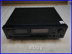 Onkyo Integra TA-2600 Vintage Stereo Cassette Tape Deck Black 3 Head Read Desc