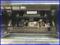 Onkyo Integra TA-2600 Vintage Stereo Cassette Tape Deck Black 3 Head Read Desc