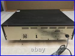 Onkyo Integra TA-2600 Vintage Stereo Cassette Tape Deck Black 3 Head Read Desc