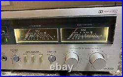 Onkyo TA-2020 Stereo Cassette Deck Vintage Early 80s Tested Working Used