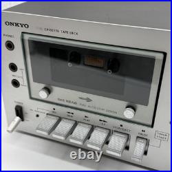 Onkyo TA-630DM Stereo Cassette Tape Deck Vintage As Is Please Read Description