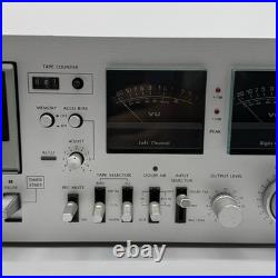 Onkyo TA-630DM Stereo Cassette Tape Deck Vintage As Is Please Read Description