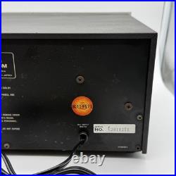 Onkyo TA-630DM Stereo Cassette Tape Deck Vintage As Is Please Read Description