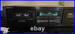 Onkyo TA-RW244 Vintage Cassette Recorder/Player. Clean. Very good condition