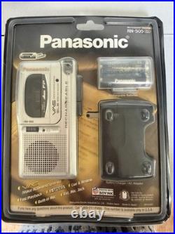 PANASONIC RN-505 Microcassette Voice Recorder Silver Vintage Retro New In Box