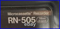 PANASONIC RN-505 Microcassette Voice Recorder Silver Vintage Retro New In Box